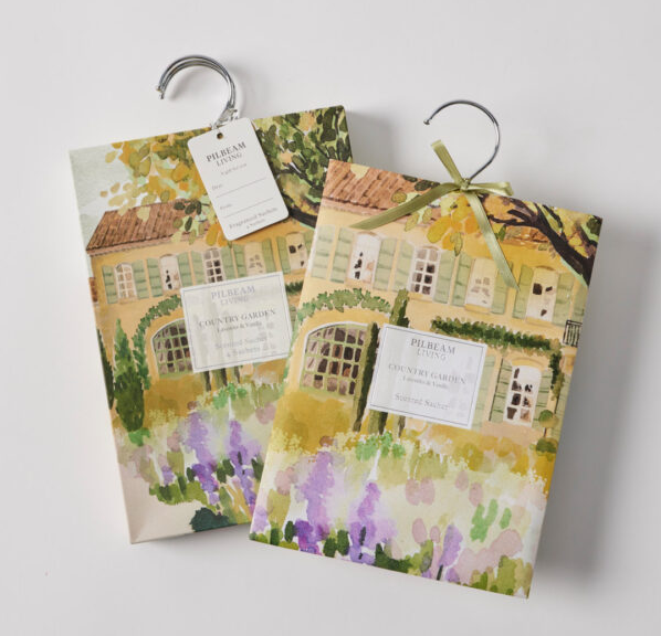 Pilbeam Living Scented Hanging Sachets 4pk